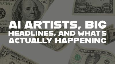 AI Artists, Big Headlines…
